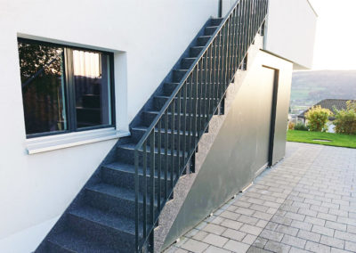 Steinteppiche im Aussenbereich, Treppen-Sanierungen